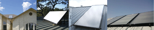 solar water heater panels